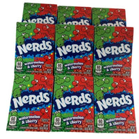 Nerds Watermelon And Cherry - 46.7g - 9 Pack