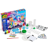 Crayola Tie Dye Colour Chemistry Set for Kids ages 7 plus with 50 experiments