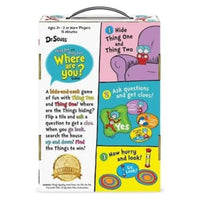 Funko Dr. Seuss Thing One and Thing Two Where Are You? Board Game ages 3 plus