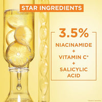 Garnier Skin Active, Face Serum, Brightening & Anti-Dark Spots, 3.5% Vitamin C, 30 ml