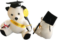 Congratulations Graduation Autograph Bear with Pen 20cm – Graduation Keepsake Gift