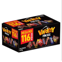 Mars Variety Mix Box 1.6kg – 116 Pieces Chocolate Assortment