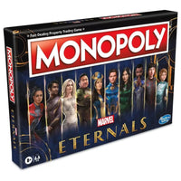 Monopoly Marvel The Eternals Edition board game ages 8 plus 2 to 6 players