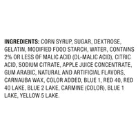 Nerds Gummy Clusters Very Berry 524g resealable big bag candy - Ingredients