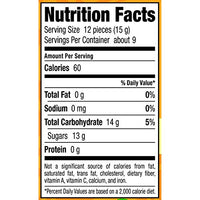 Runts Theatre Box – 12 Pack - Bulk American fruit candy in theatre boxes, ideal for events, Halloween, party bags, and nostalgic candy fans - Nutrition Facts