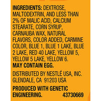 Runts Theatre Box – 12 Pack - Bulk American fruit candy in theatre boxes, ideal for events, Halloween, party bags, and nostalgic candy fans - Ingredients