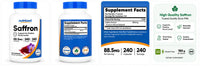 Nutricost Saffron 88.5mg – 240 Capsules