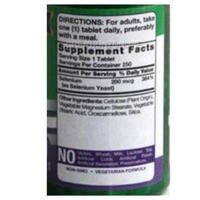 Piping Rock Selenium 200 mcg 250 Tablets