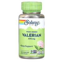 Solaray Valerian 470 mg 100 VegCaps (Featured Image)