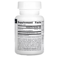 Source Naturals Vanadium with Chromium Bottle – 90 Tablets Blood Sugar Support
