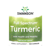 Swanson Full Spectrum Turmeric 720 mg 100 Capsules
