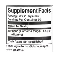 Swanson Full Spectrum Turmeric 720 mg 100 Capsules