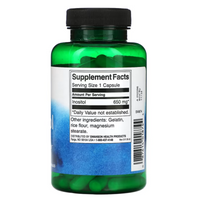 Swanson Inositol 650 mg 100 Capsules