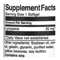 Swanson Lycopene 20 mg 60 Softgels