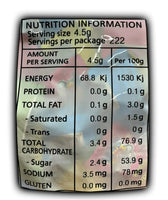 TNT Sour Chews 4.5g - 1kg