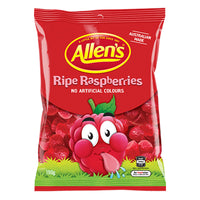 Allens Ripe Raspberries 190g - 12 Pack