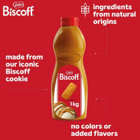 Lotus Biscoff Topping Sauce 1 Litre squeezy bottle dessert drizzle