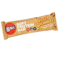 BSC Soft Protein Bar Violet Crumble Caramel Honeycomb 55 g x 12 Bars - Aussie Variety-AU Ancel Online
