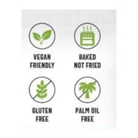 Calbee Harvest Snaps Baked Pea Crisps Original Salted Flavour 120g x 2 Packs