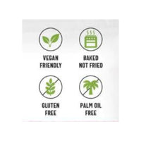 Calbee Harvest Snaps Baked Pea Crisps Salt And Vinegar Flavour 120g x 2 Packs