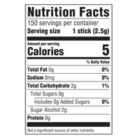 Wrigleys Extra Polar Ice Chewing Gum 15 Pieces x 10 Packs Sugar Free (USA)
