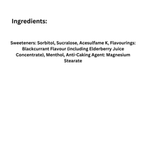 Fishermans Friend Blackcurrant Menthol Lozenges 25 g x 12 Packs