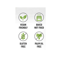 Calbee Harvest Snaps Baked Pea Crisps Chilli Flavour 120g x 2 Packs