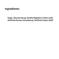 Heart Beat Jumbo Love Candy Strawberry Flavour 6g - 166 Piece Pack (1kg)