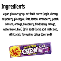 Chupa Chups Incredible Chew Grape 45g x 20