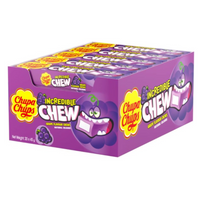 Chupa Chups Incredible Chew Grape 45g x 20 (Featured Image)