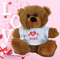 Jelly Brown Bear With Be Mine White T-Shirt 23cm - Aussie Variety-AU Ancel Online