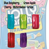 Jolly Rancher Hard Candy 198g - 12 Bag Pack American Candy