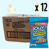 Jolly Rancher Hard Candy 198g - 12 Bag Pack American Candy