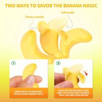 Juicy Jelly Peeled Gummy Banana 1kg