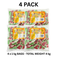 Lolliland Watermelon Slices 1kg x 4 Pack – 4kg Gluten Free Gummy Lollies (Featured Image)