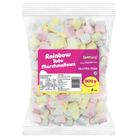 Lolliland Rainbow Tube Marshmallows 800g