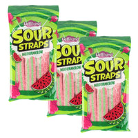 Lolliland Sour Straps Watermelon 160g x 3 Pack Sour Candy Belts (Featured Image)