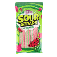 Lolliland Sour Straps Watermelon 160g x 3 Pack Sour Candy Belts