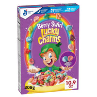 Lucky Charms Berry Swirl Cereal With Berry Marshmallows 309g USA