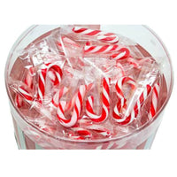 Mini Candy Canes 4g Peppermint Mini Candy Canes 200 pack – red and white peppermint flavoured individually wrapped Christmas lollies