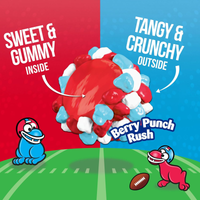 Nerds Gummy Clusters Berry Punch Rush 226 g bag – limited edition chewy gummy centre with crunchy Nerds candy