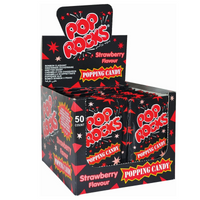 Pop Rocks Strawberry Popping Candy - 50 Packs (Featured Image)