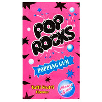 Pop Rocks Popping Gum Tutti Fruitti - 50 Packs