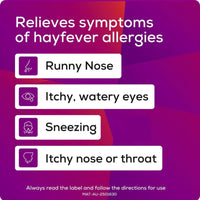 Telfast Hayfever Allergy Relief 180mg – 10 Tablets Non-Drowsy Antihistamine