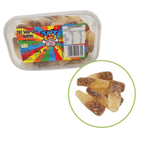 TNT Sour Cola Bottles 300g Bag – Chewy Fizzy Cola Lollies for Parties and Snacks