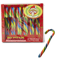 Warheads Sour Candy Canes 170g Strawberry Flavour x 12 - Aussie Variety-AU Ancel Online