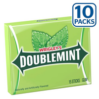 Wrigleys Doublemint 15 Sticks x 10 Packets - Aussie Variety-AU Ancel Online