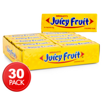 Wrigley's Juicy Fruit Sugar Free Gum 14g x 30 Packets - Aussie Variety-AU Ancel Online
