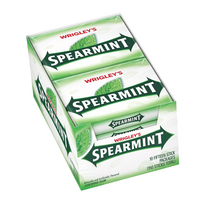 Wrigleys Spearmint Chewing Gum 15 Pieces x 10 Packs (USA) - Aussie Variety-AU Ancel Online