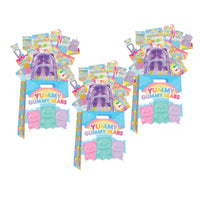 Yummy Gummy Bears Showbag x 3 Pack – Backpacks, Jewellery And Accessories Gift Sets